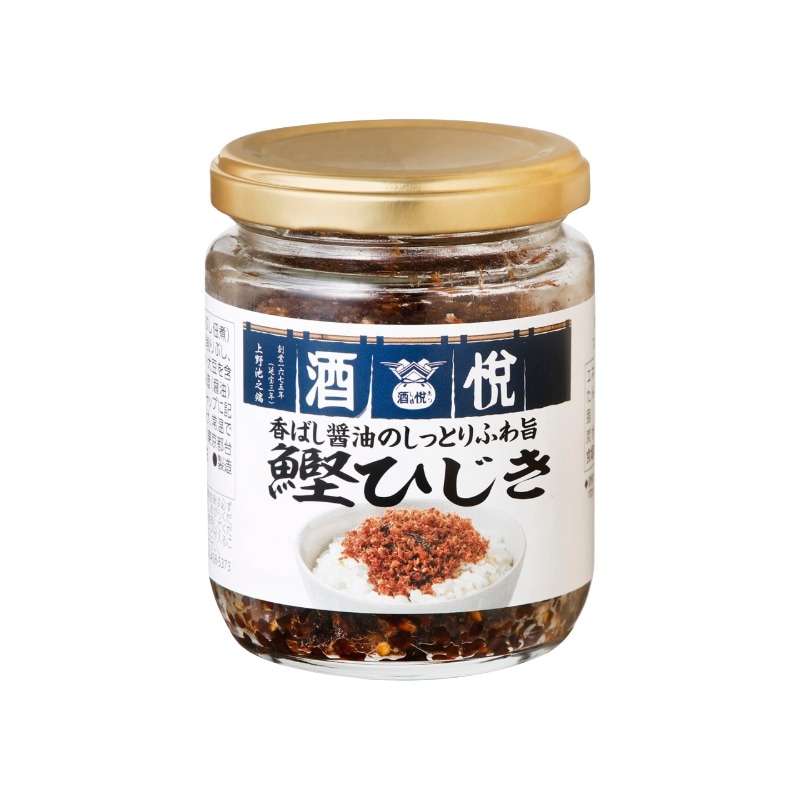 酒悦暖簾 香ばし醤油のしっとりふわ旨鰹ひじき（80g）