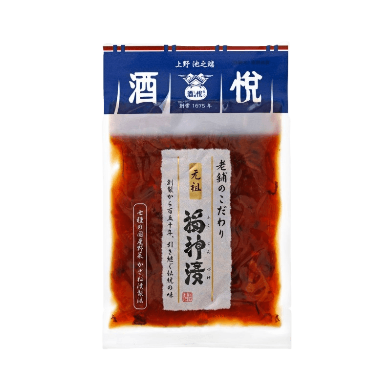 老舗のこだわり　元祖福神漬