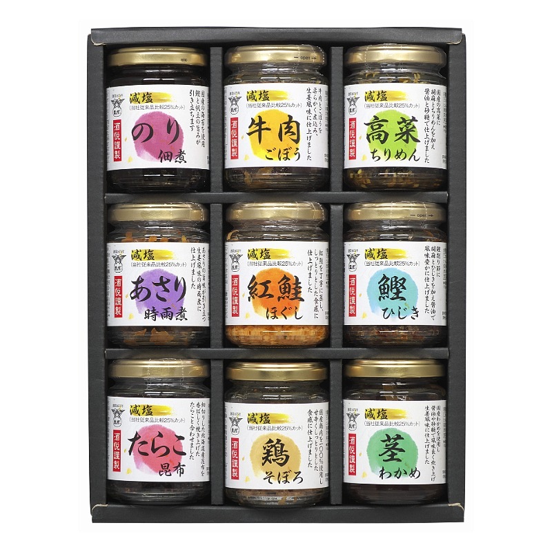 減塩佃煮・惣菜詰合せ BG-50