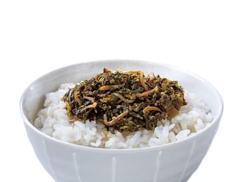 酒悦暖簾 つぶつぶたらこの高菜ちりめん（140g）