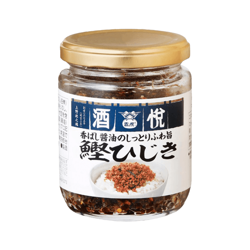酒悦暖簾 香ばし醤油のしっとりふわ旨鰹ひじき（80g）
