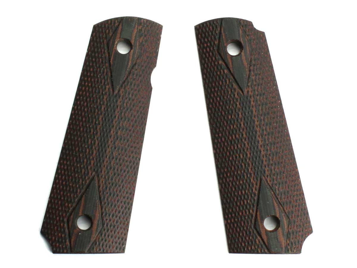 Linville Grips Colt 1911 ハンドガングリップ Linville Grips 1911系フルサイズグリップ Aruba リネンマイカルタ