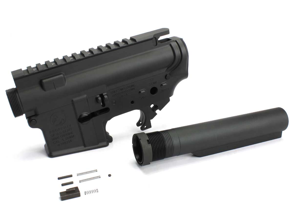 Guns Modify 東京マルイ M4 MWS用 レシーバーキット 無刻印 GunsModify 東京マルイM4A1 MWS用 キャスティングレシーバー Colt M4A1