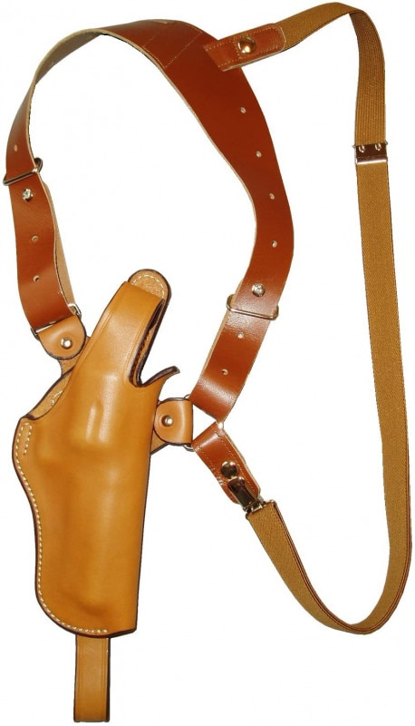 整備済 革製 ショルダーホルスター リボルバー オートマチック 対応 0000000004812_YrYXPBJ.jpg