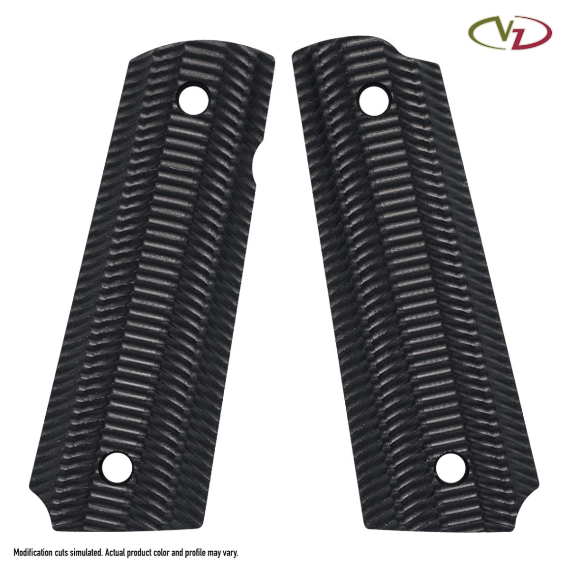 MilTac製　1911Beveled G10グリップ BK 新品 000000001386_Hnuz6PN.jpg