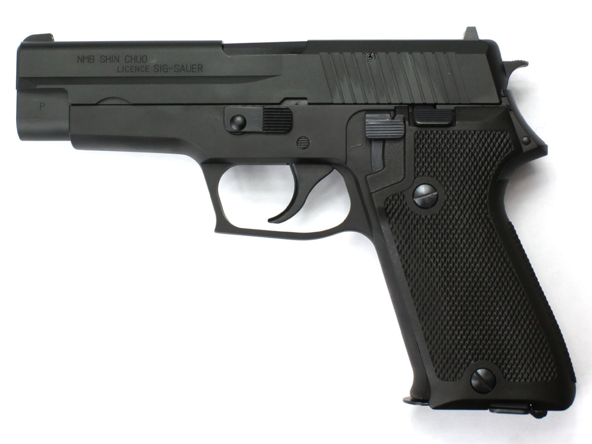 サイドアームズカスタム タナカワークス P220IC 陸上自衛隊9mm拳銃