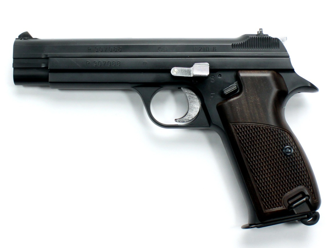マルシン 6mmBBガスブローバックガン SIG P210-6 マットブラック