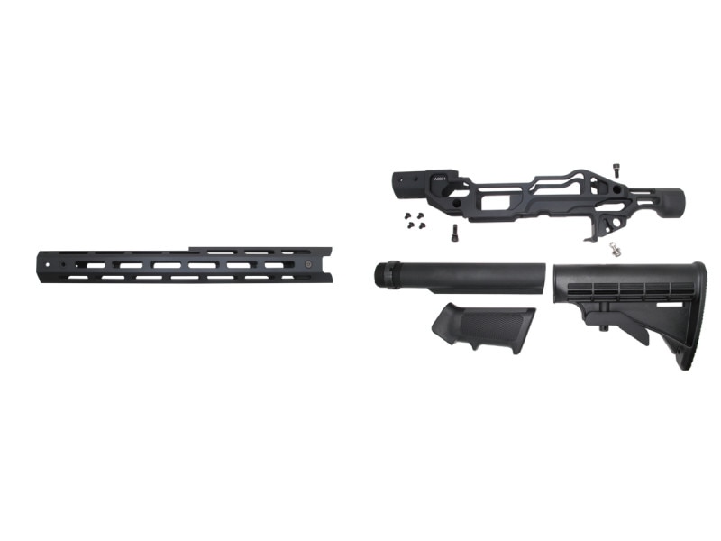 WII TECH KJ WORKS KC02 ホークアイ対応 T-22 MOD0 スケルトンアルミ