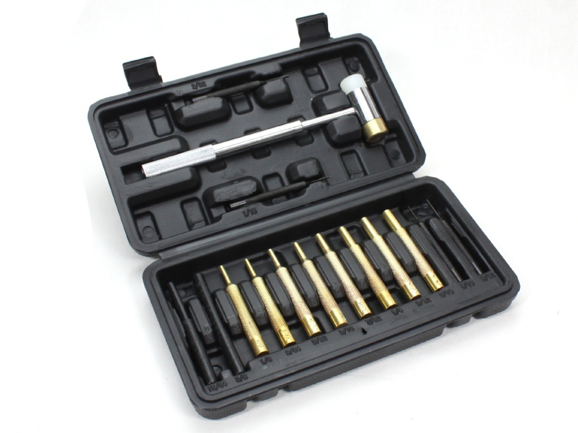 ノーブランド ケース付きピンポンチ＆ハンマーセット | メンテナンス