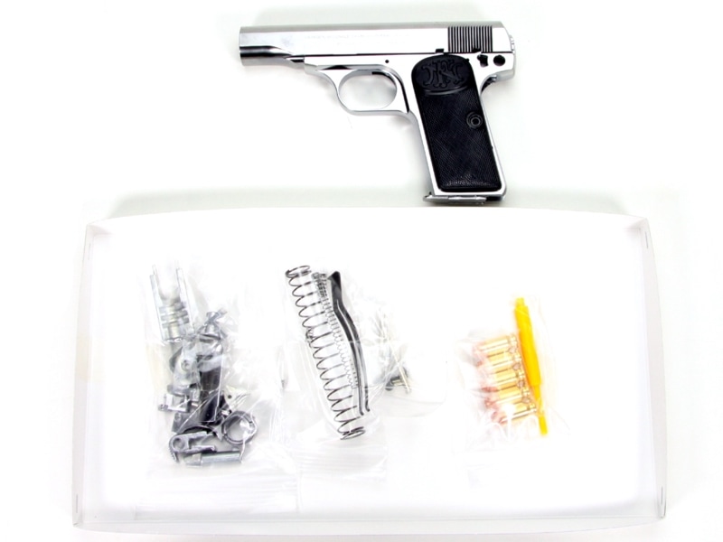 マルシン モデルガン組み立てキット/発火タイプ M1910 シルバーABS