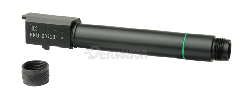 デトネーター　東京マルイHK45 アルミアウターバレル　14mm逆ネジ 楽天市場】DETONATOR アウターバレル 東京マルイ HK45用 アルミ