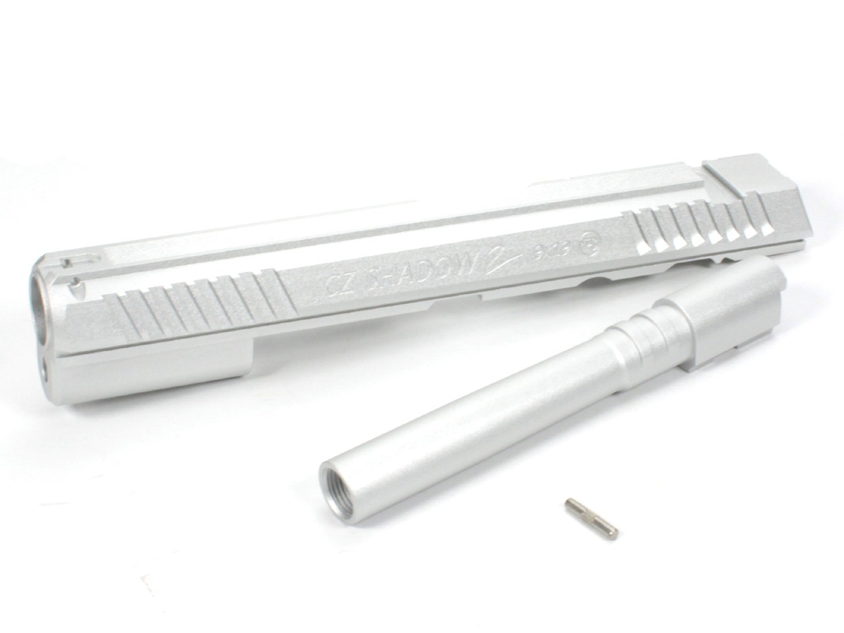 5KU KJ WORKS/CARBON8 CZ SHADOW2対応 アルミ削り出しスライドセット