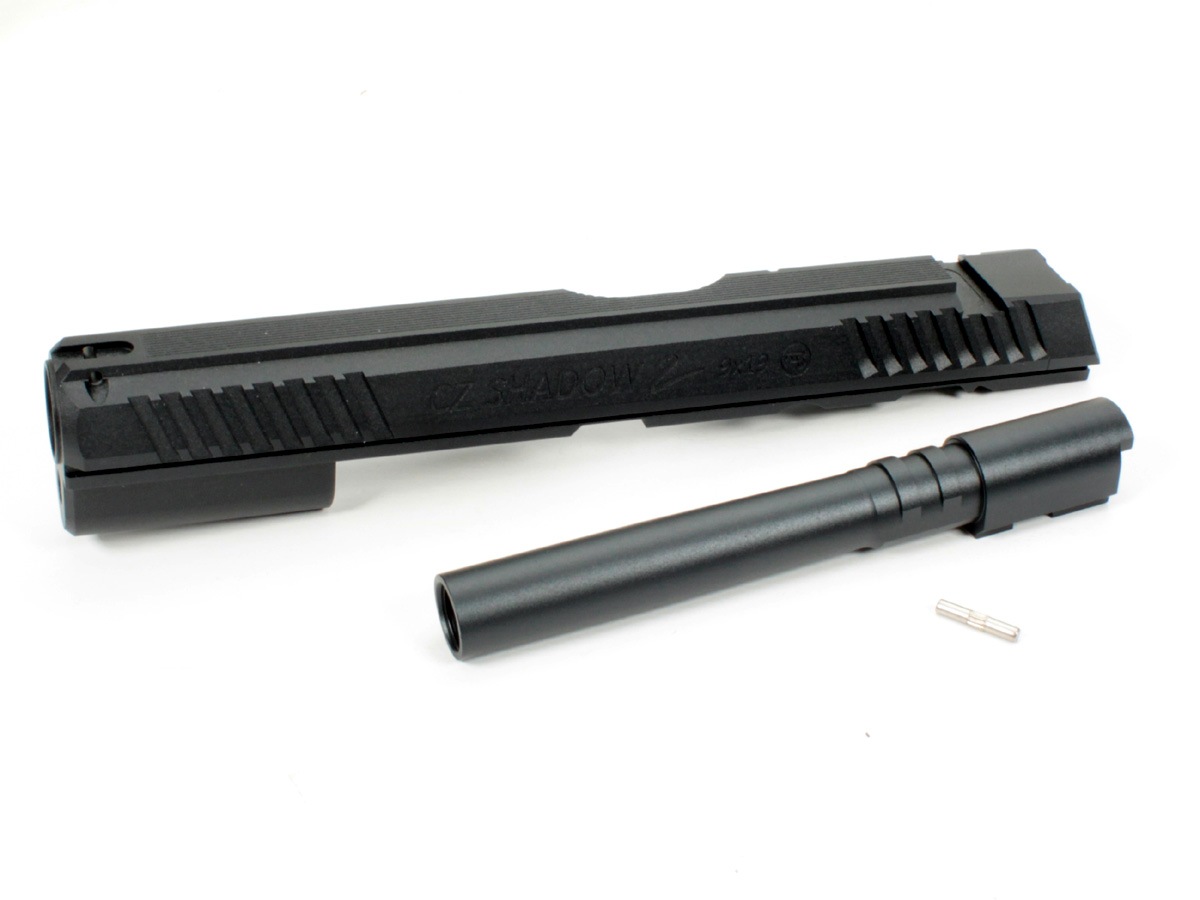 5KU KJ WORKS/CARBON8 CZ SHADOW2対応 アルミ削り出しスライドセット