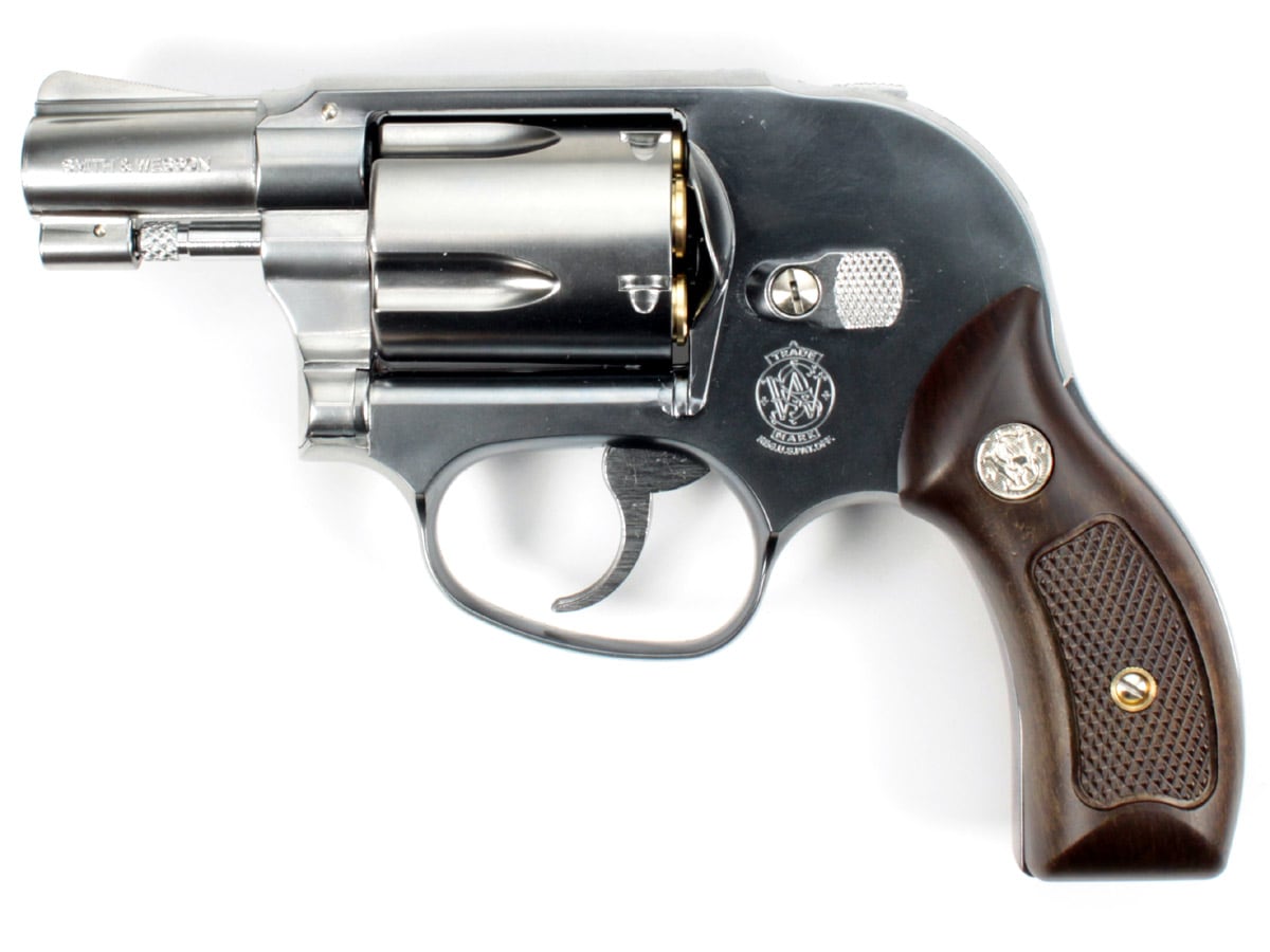 マルシン M649 2インチ シルバーABS 木目調サービスグリップ | 本体