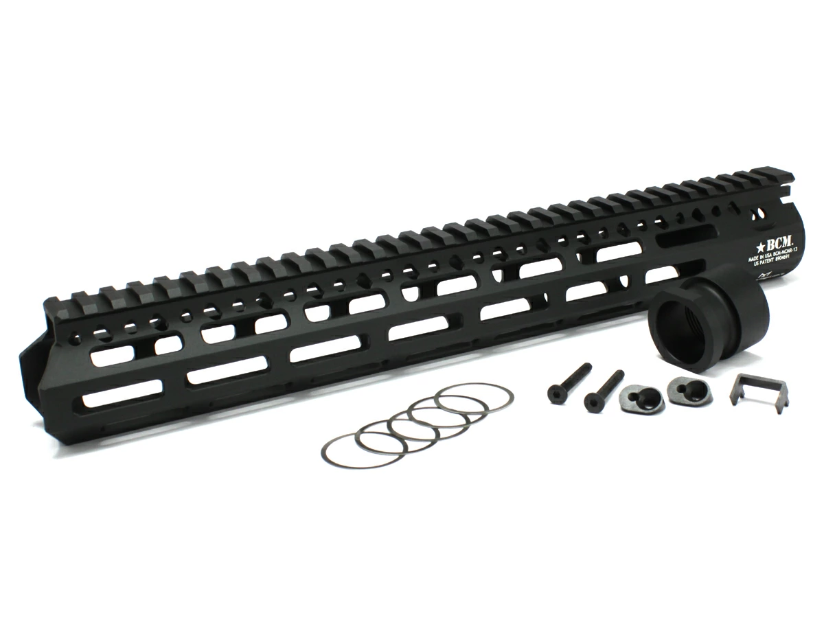 AngryGun 各社M4シリーズ対応 BCM MCMR-13 M-LOK レールシステム