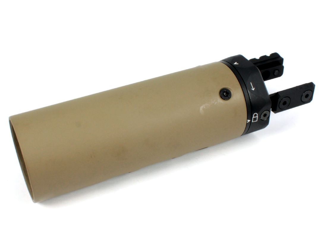 AngryGun MODTACタイプ M-RAC 6.5inch カーボンサプレッサーシールド