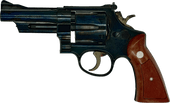 ���ʥ������ ȯ�м���ǥ륬�� S&W M27 ��The .357 Magnum�� 4 inch Steel Finish  Model Gun