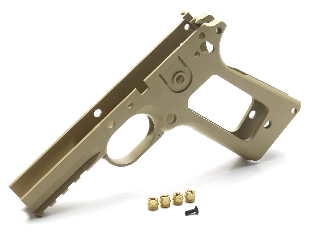 DETONATOR 東京マルイ M45A1専用 COLT M45A1 カスタムフレーム TAN