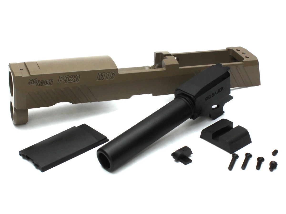 P320カスタム再編動画】CO2仕様等 VFC M17 M18 GBB LayLax SIG