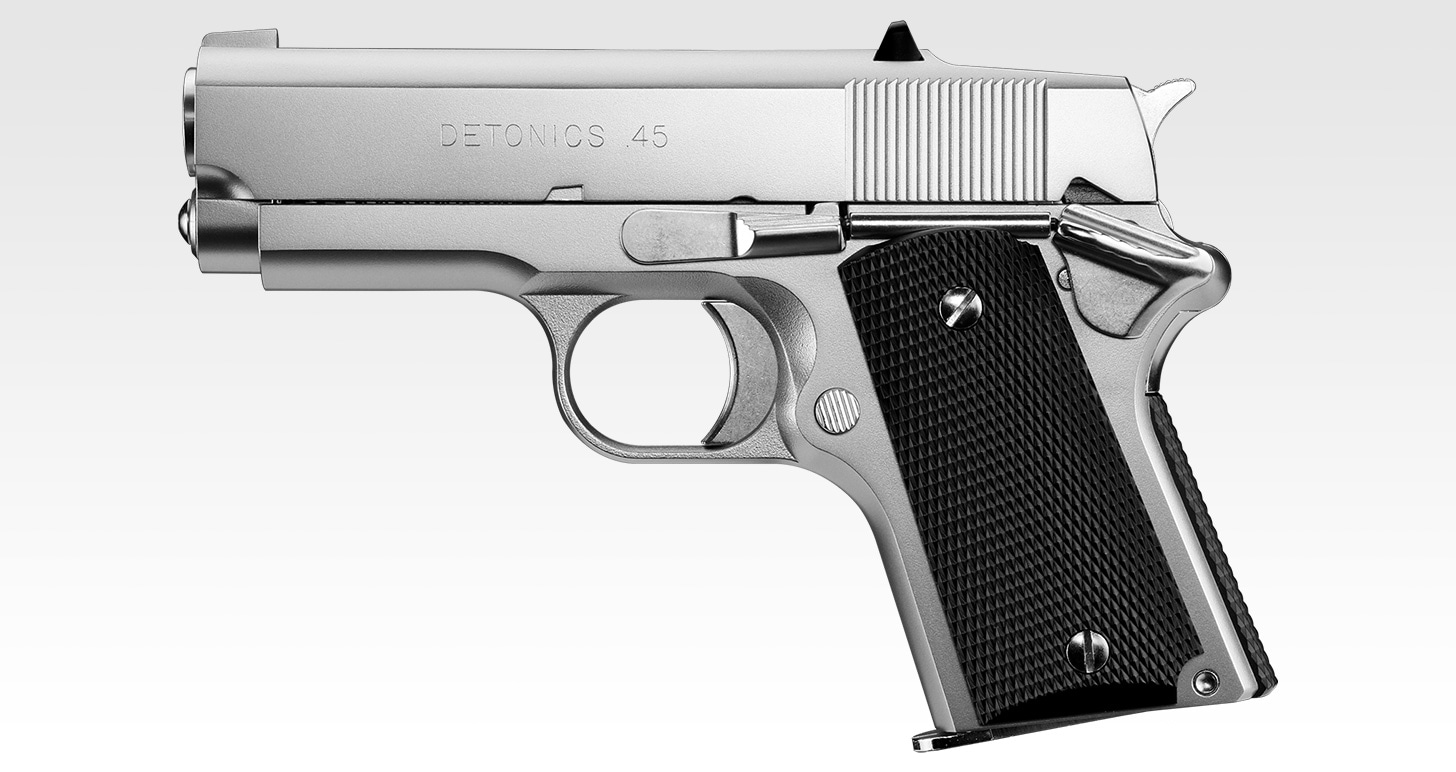 ガスガン デトニクス.45 シルバー デトニクス.45 コンバットマスター ステンレスモデル | 本体