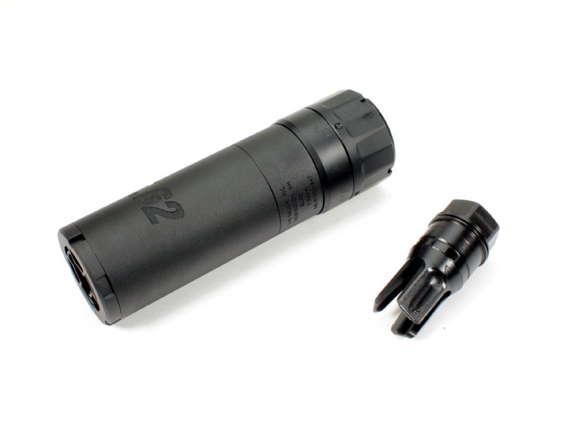 BLK PEW WORKSHOP SIG SLX762C-QDスタイルダミーサプレッサー&ハイダー