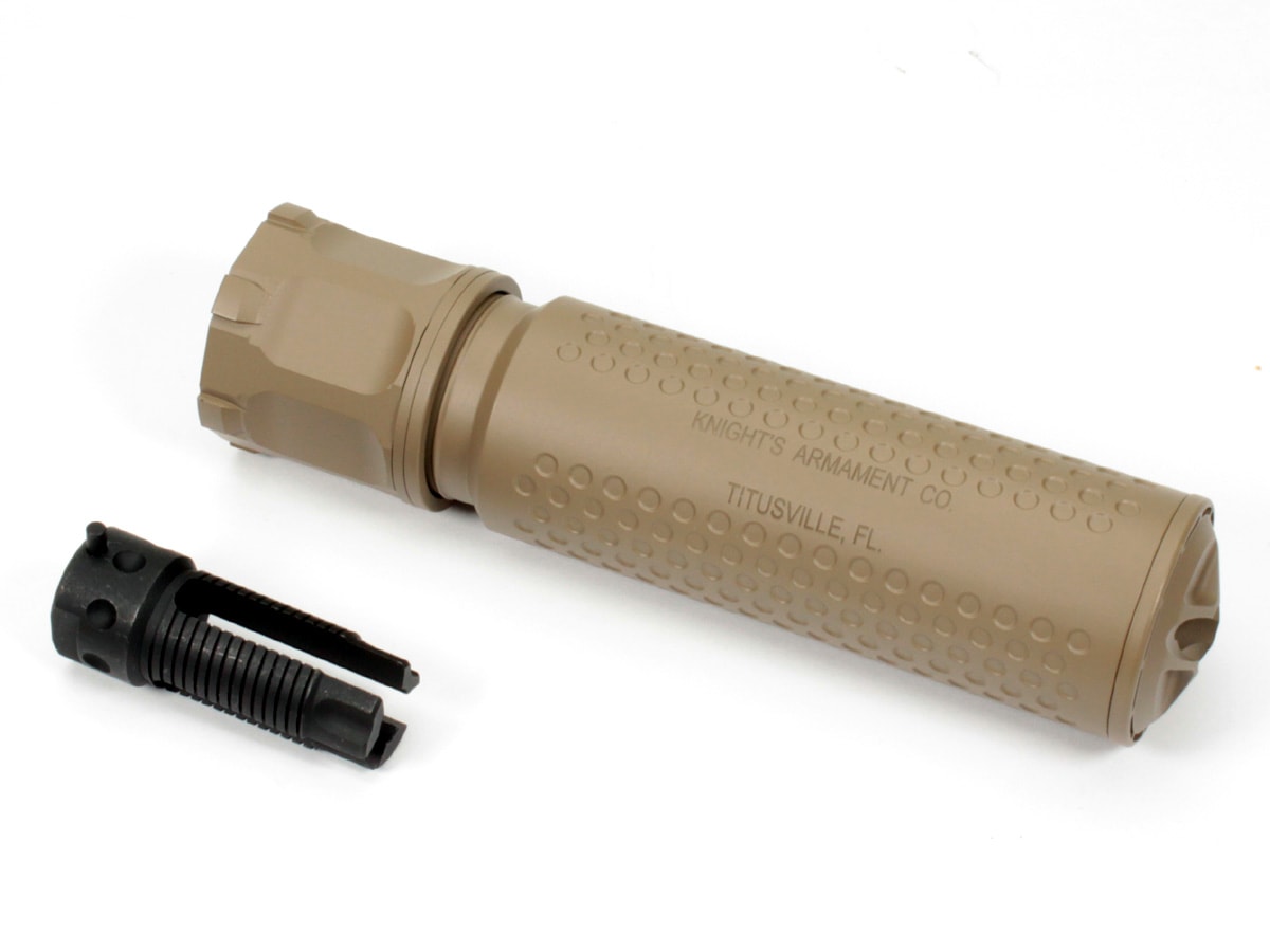AngryGun KAC 5.56MM QDC/CRS-PRTタイプサプレッサーセット FDE