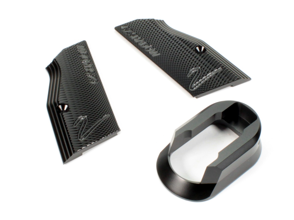 honeyBeeWAREHOUSE Carbon8 CZ SHADOW-2対応 ロゴ入りマグウェル