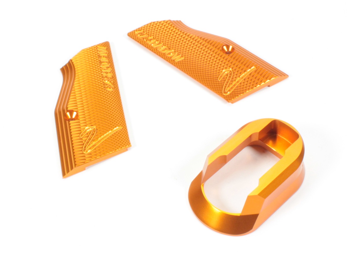 honeyBeeWAREHOUSE Carbon8 CZ SHADOW-2対応 ロゴ入りマグウェル