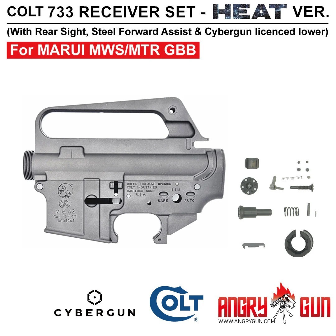 AngryGun 東京マルイM4A1ガスブローバックシリーズ互換 アルミ削り出し