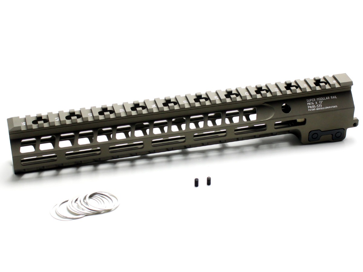 ANGRY GUN ハンドガード Geissele SMR MK14 AngryGun 東京マルイ/KSC/VFC M4シリーズ対応 GeisseleSMR MK14 13