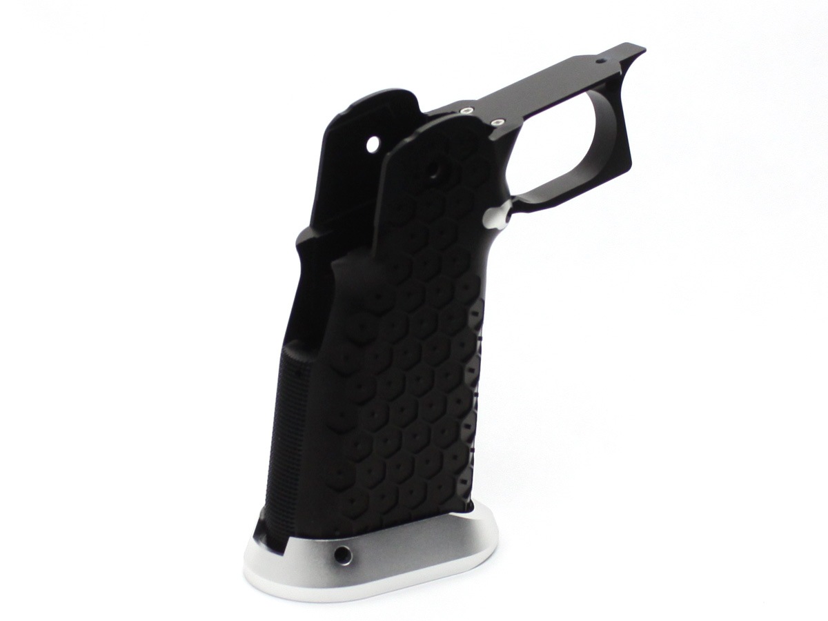 BomberAirsoft 東京マルイ Hi-CAPAシリーズ対応 INFINITY HoneyNipタイプ アルミグリップ ブラック ...