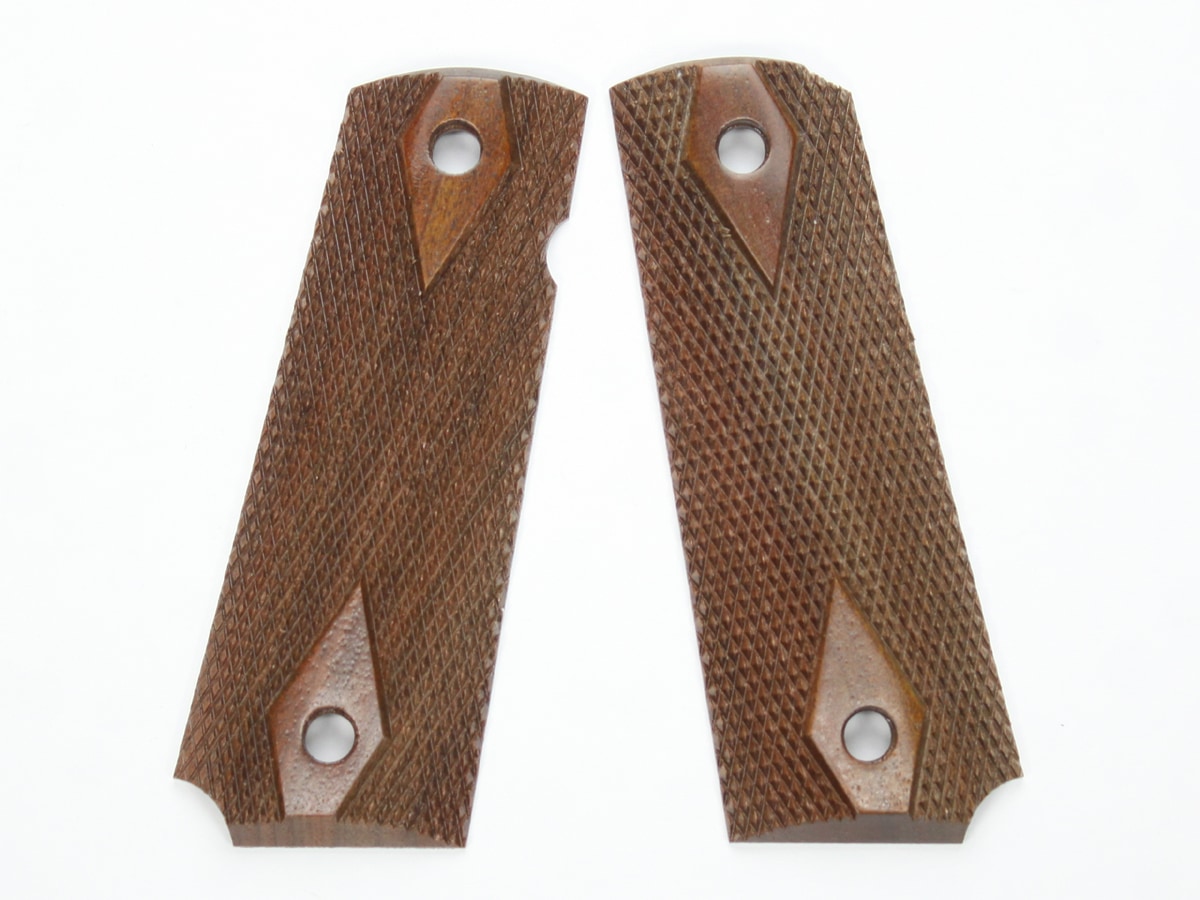 If-Product 東京マルイ1911系専用木製グリップ カラーダイヤチェッカー