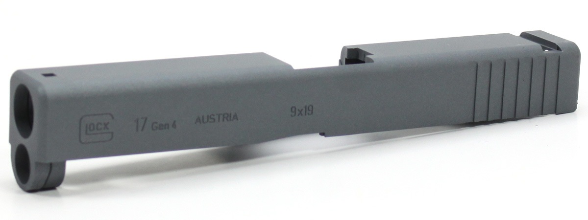 サイドアームズ　 東京マルイ Glock17 セラコートシルバースライド サイドアームズカスタム 東京マルイ ガスブローバックガン Glock17Gen4