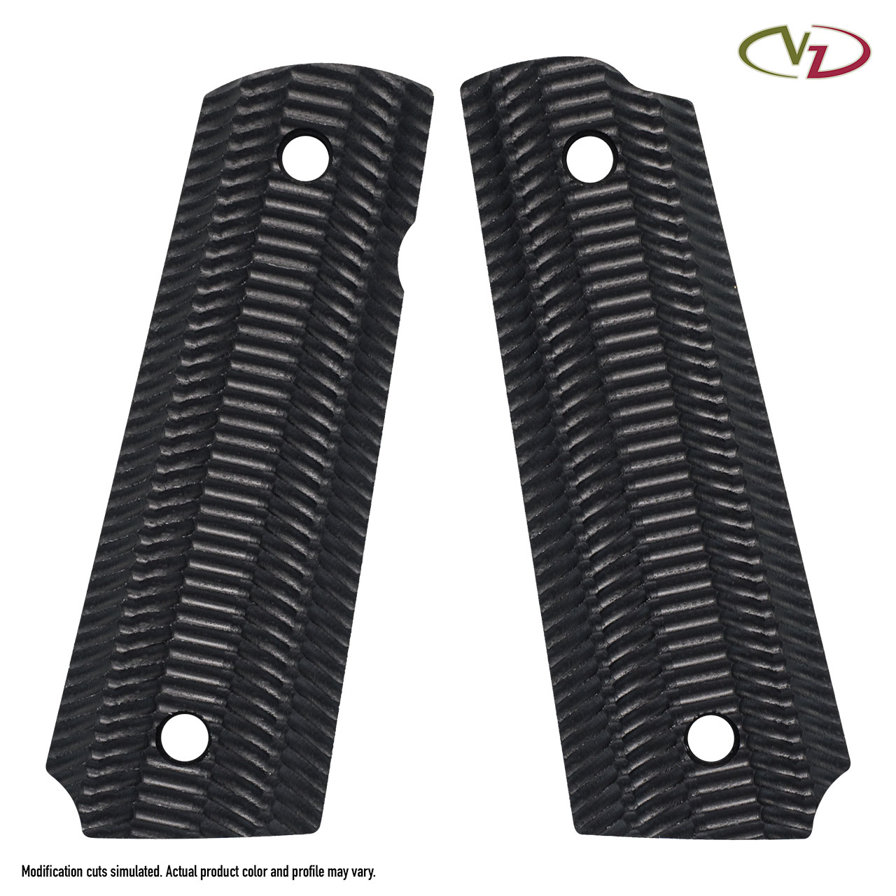 VZ GRIPS 1911系グリップ エイリアン ブラック G10 | グリップ,VZ