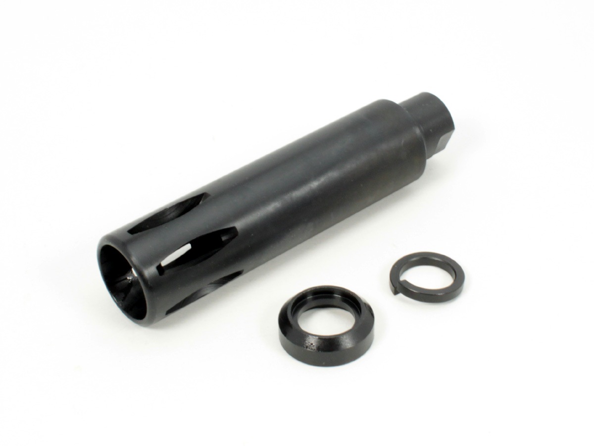 T8 Airsoft XM177E2タイプ サウンドモデレーター 14mm逆ネジ仕様
