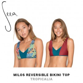 MILOS REVERSIBLE BIKINI TOP [TROPICALIA]