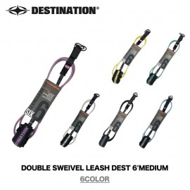 DOUBLE SWEIVEL LEASH DEST [6'][MEDIUM]