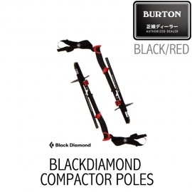 BLACK DIAMOND COMPACTOR POLES [BLACK/RED]