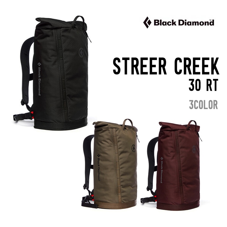 ブラックダイアモンド ストリート クリーク ロールトップ BLACK