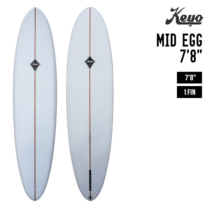 キーヨ エッグ KEYO THE EGG 7'8 | SURF,サーフボード,ミッド