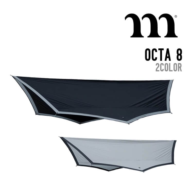 ムラコ　オクタ8 MURACO ムラコ OCTA 8 オクタ キャンプ アウトドア BLACK GREY