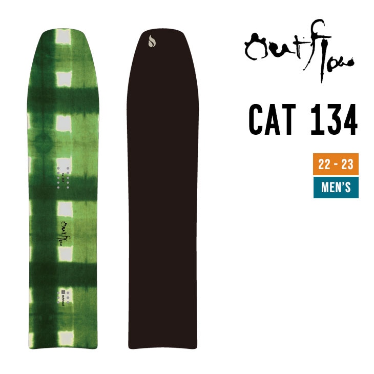 スノーボード OUTFLOW CAT134 アウトフロー キャット OUTFLOW CAT 134 | SNOW,スノーボード