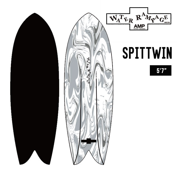 WATER RAMPAGE ウォーターランページ SUP 3SOFT 8'0 ソフト