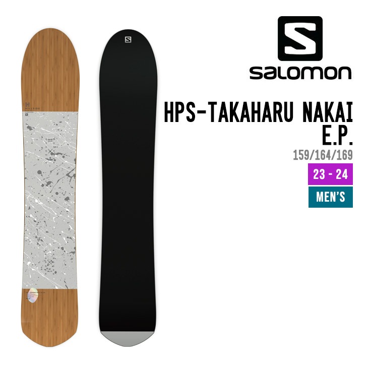 Salomon HPSスノーボードtakaharu nakai158 サロモン エイチピーエス タカハル ナカイ E. P. SALOMON HPS