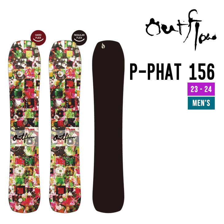 スノーボード OUTFLOW P-PHAT アウトフロー ピーファット OUTFLOW P-PHAT | SNOW,スノーボード