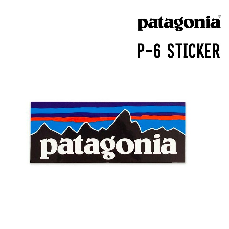 パタゴニア P-6 ステッカー PATAGONIA P-6 STICKER | SNOW