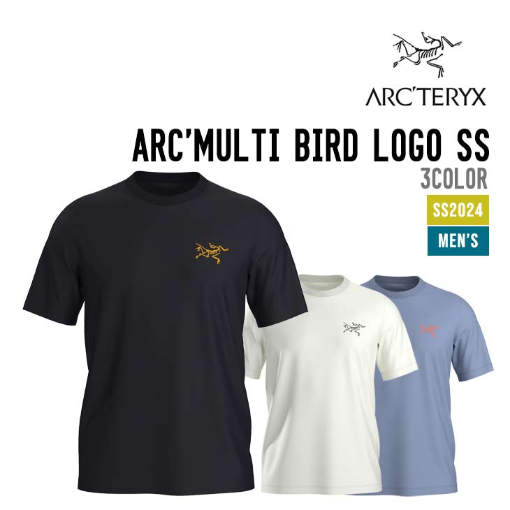 アークテリクス true,アークマルチバード ロゴ ショートスリーブ