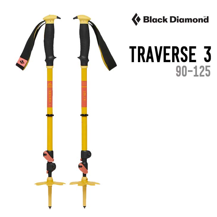 TRAVERSE 3 SKI POLES