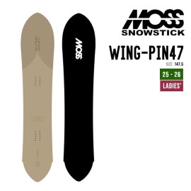 MOSS ショートボード ホワイト MOSS SNOWSTICK（スノーボード） 商品一覧 ｜ SIDECAR（サイドカー）