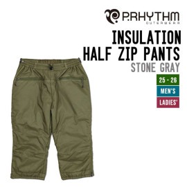 INSULATION HALF ZIP PANTS
